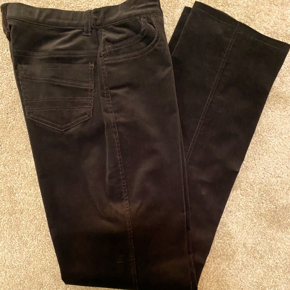 Rich Brown Pinwale Cord Jean